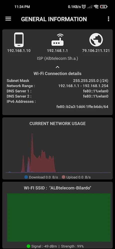 NetMan screenshot 2