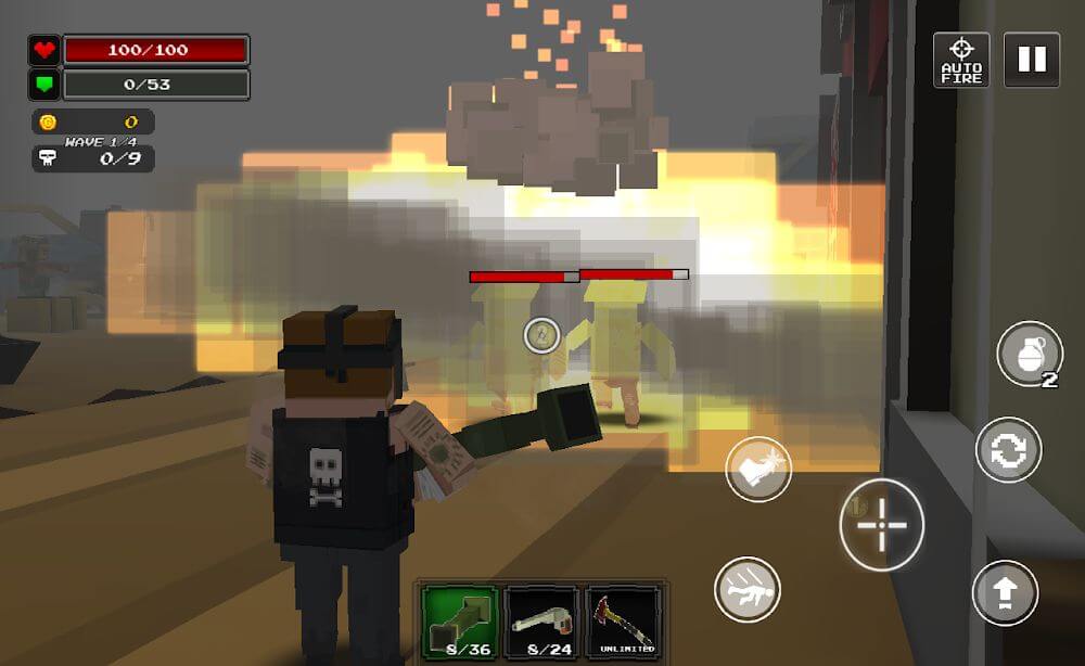 Pixel Z Hunter2 3D screenshot 5