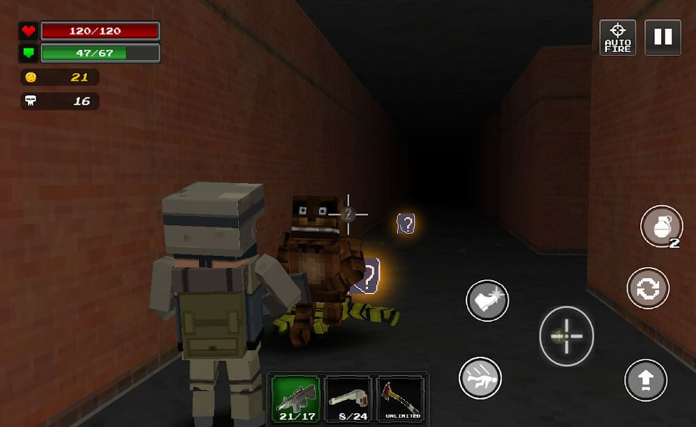 Pixel Z Hunter2 3D screenshot 2