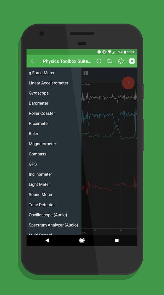 Physics Toolbox Sensor Suite Pro screenshot 2