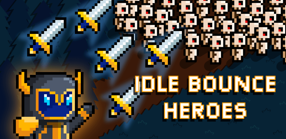 Idle Bounce Heroes screenshot 1