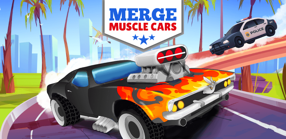 Merge Muscle Car screenshot 1