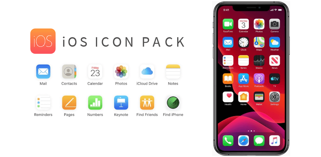 iOS Icon Pack screenshot 1