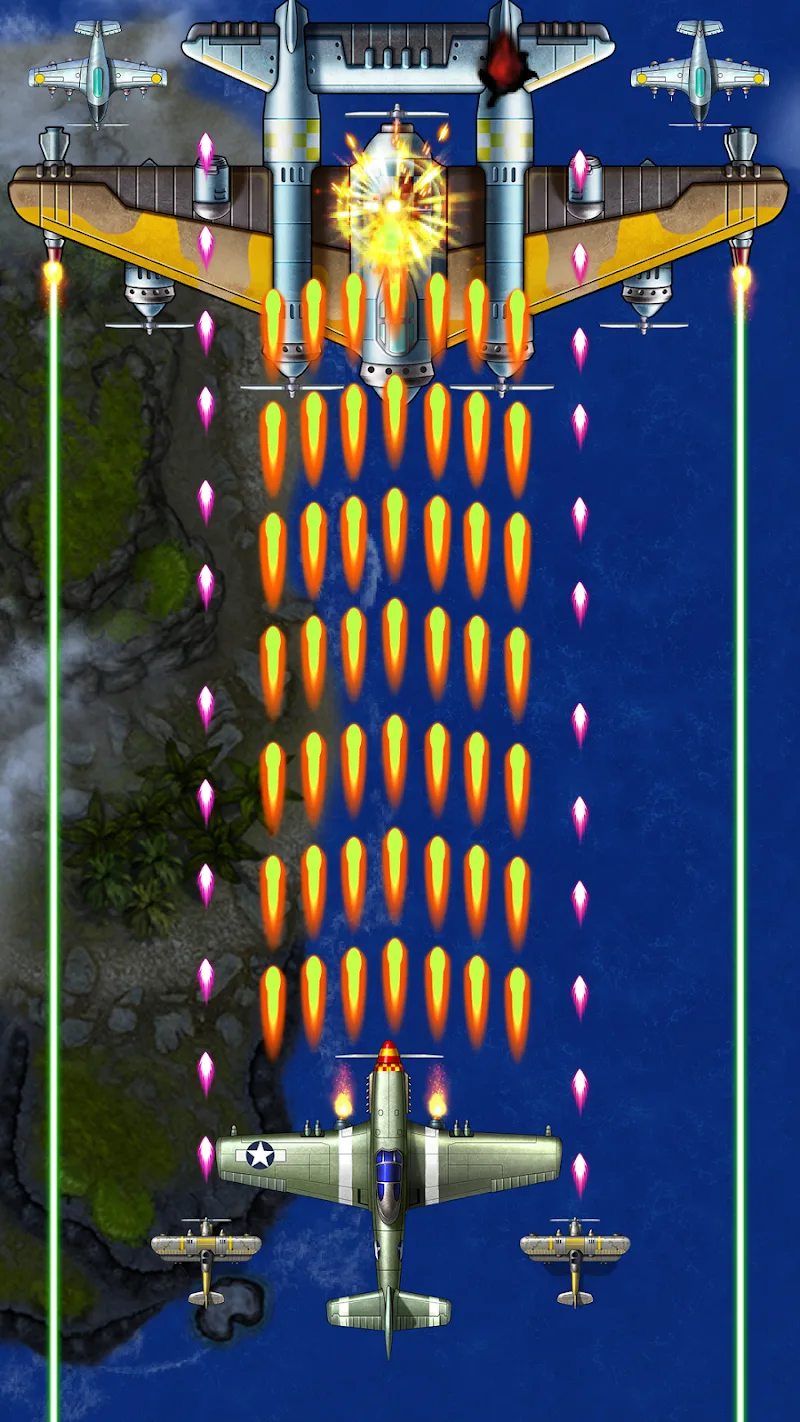 1941 AirAttack: Airplane Games screenshot 3