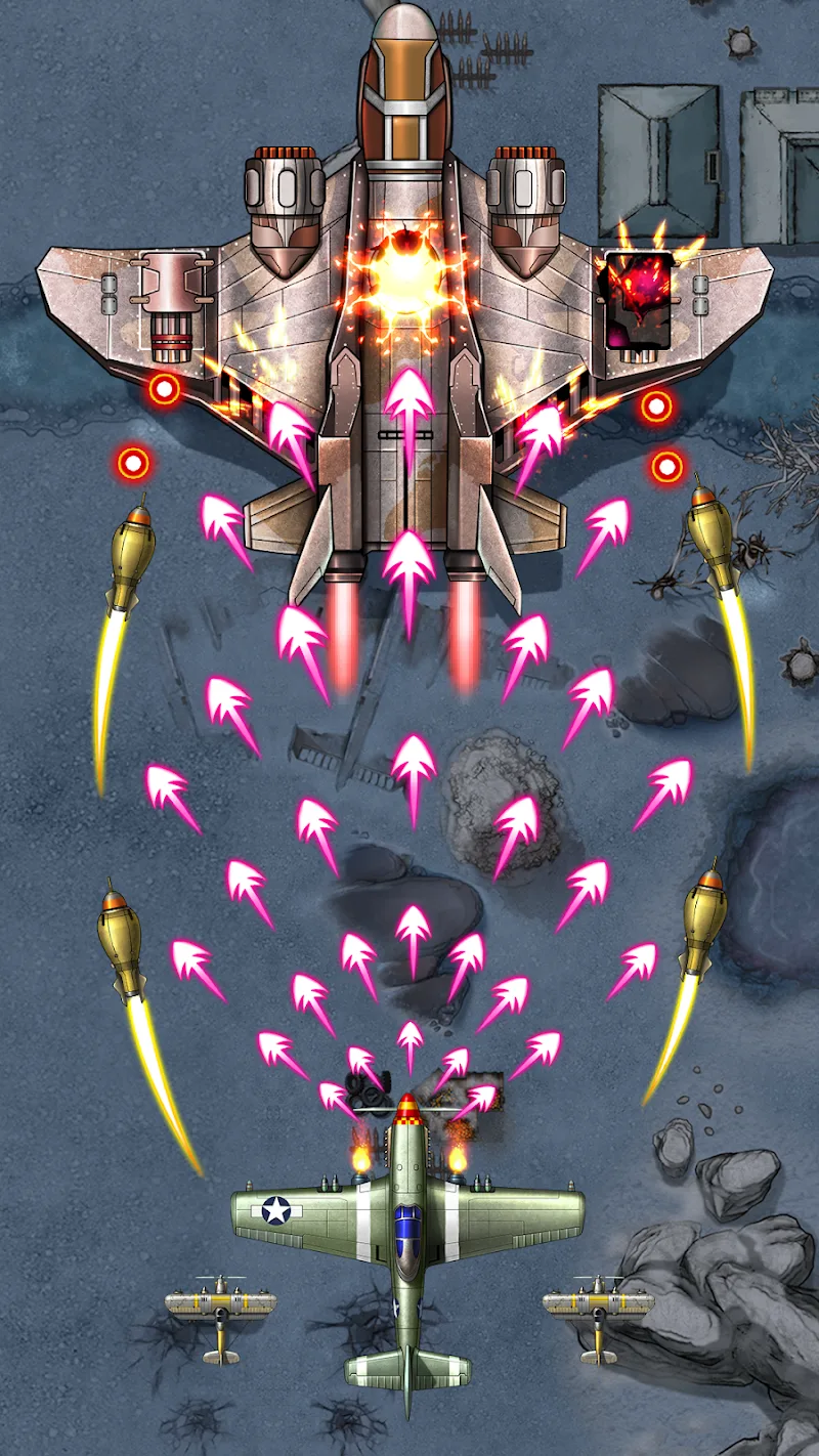 1941 AirAttack: Airplane Games screenshot 5