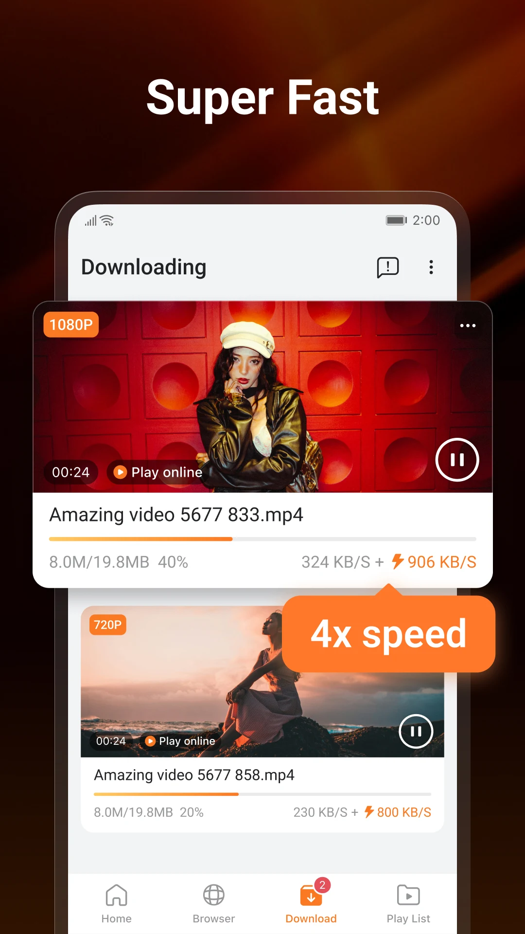 PDownloader - Video Downloader screenshot 2