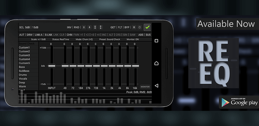 RE Equalizer FX screenshot 1