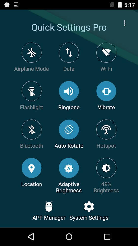 Super Quick Settings Pro screenshot 5
