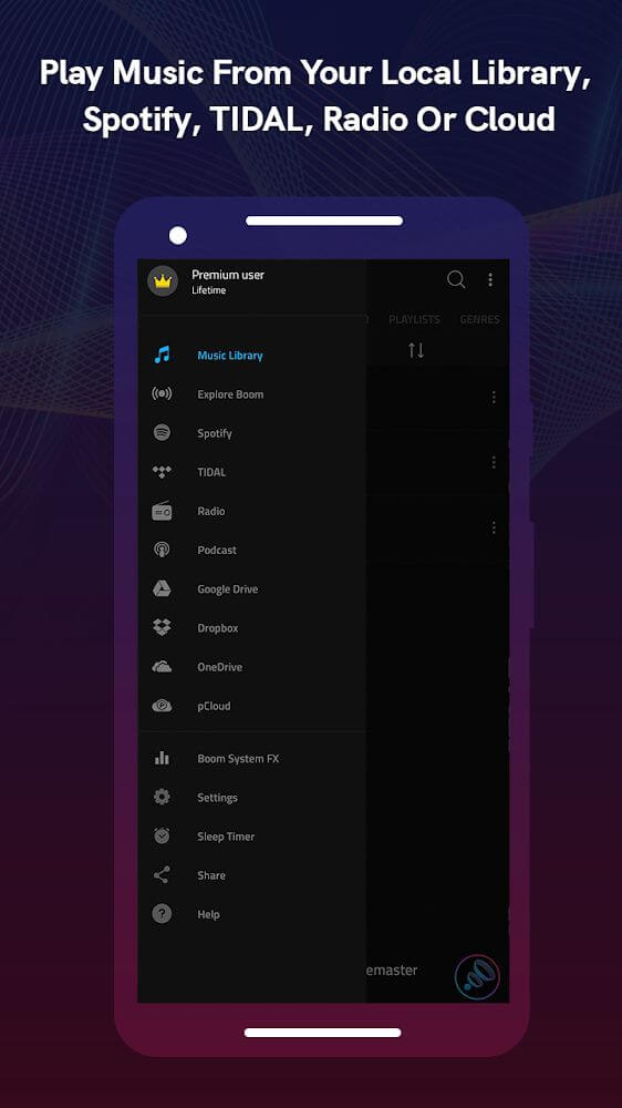 Boom: Music Player screenshot 2