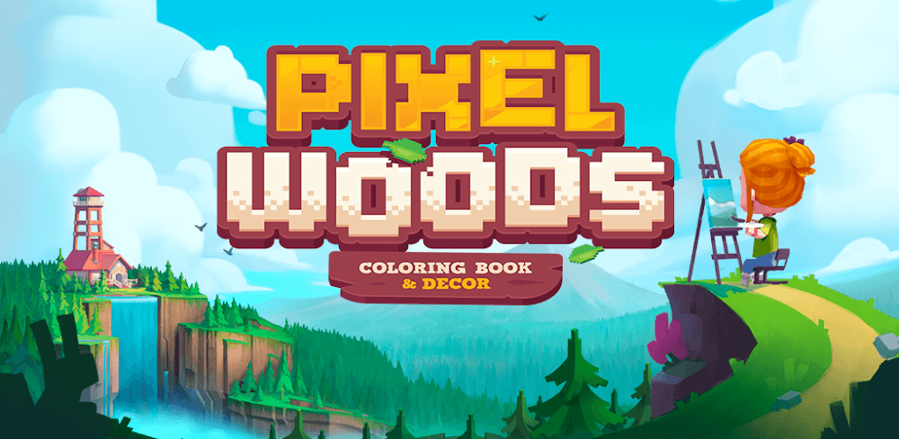Pixelwoods screenshot 1
