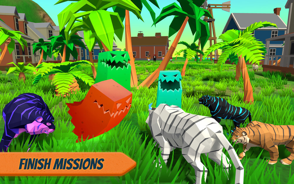 Tiger Simulator 3D screenshot 2
