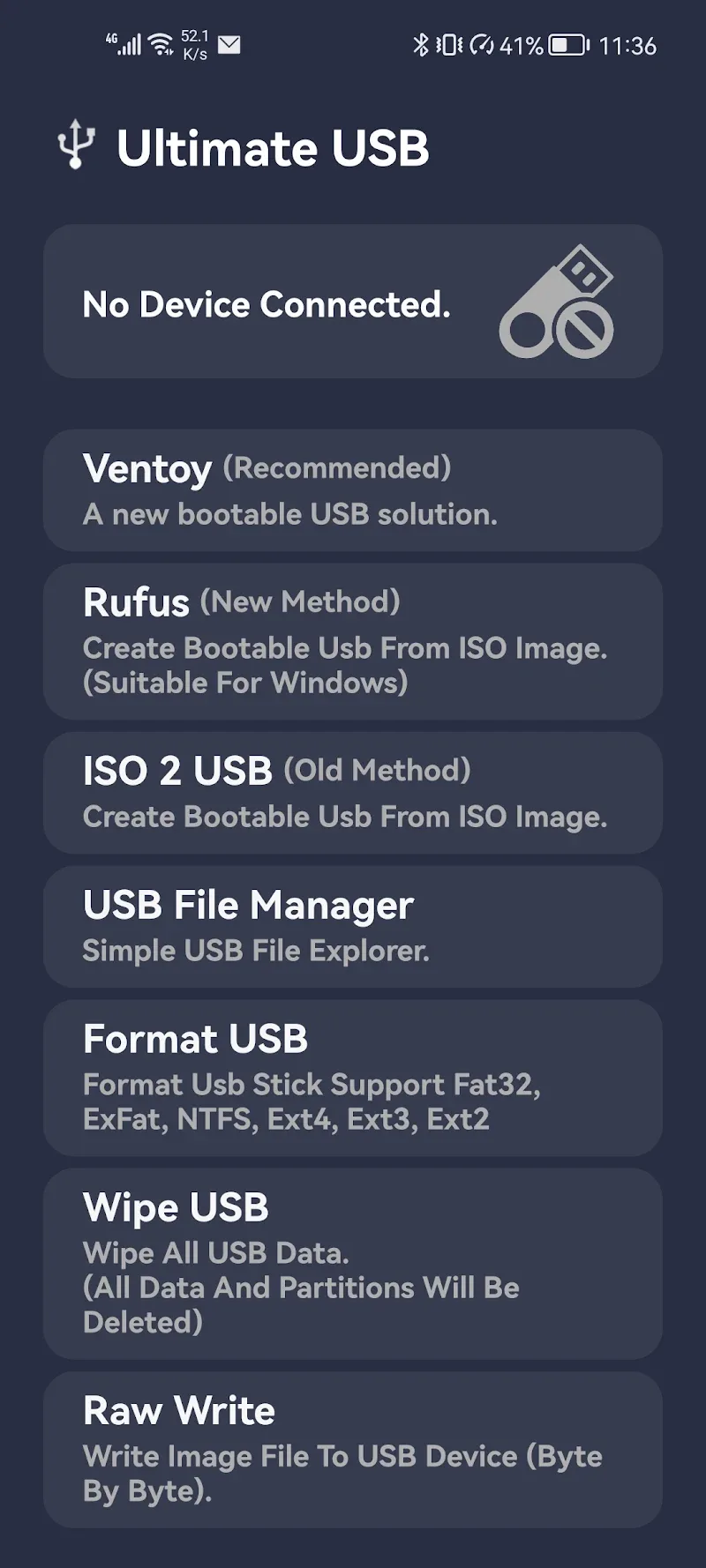 Ultimate USB screenshot 2