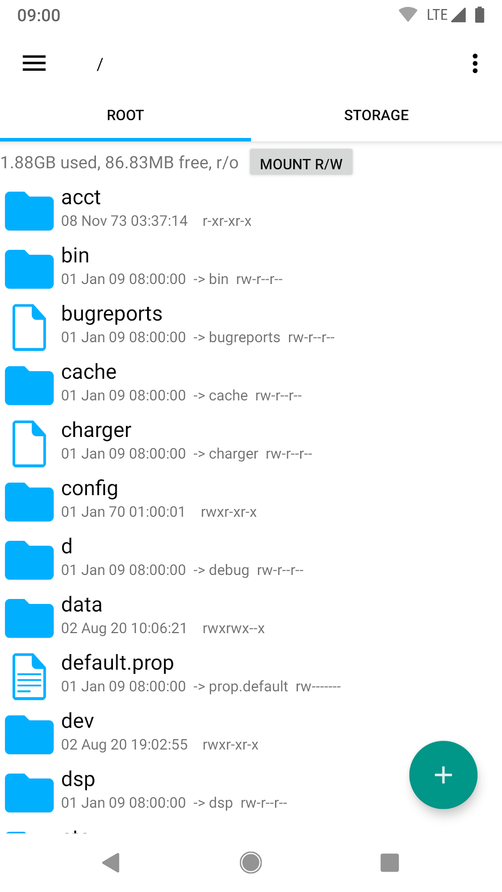 Root Explorer screenshot 2