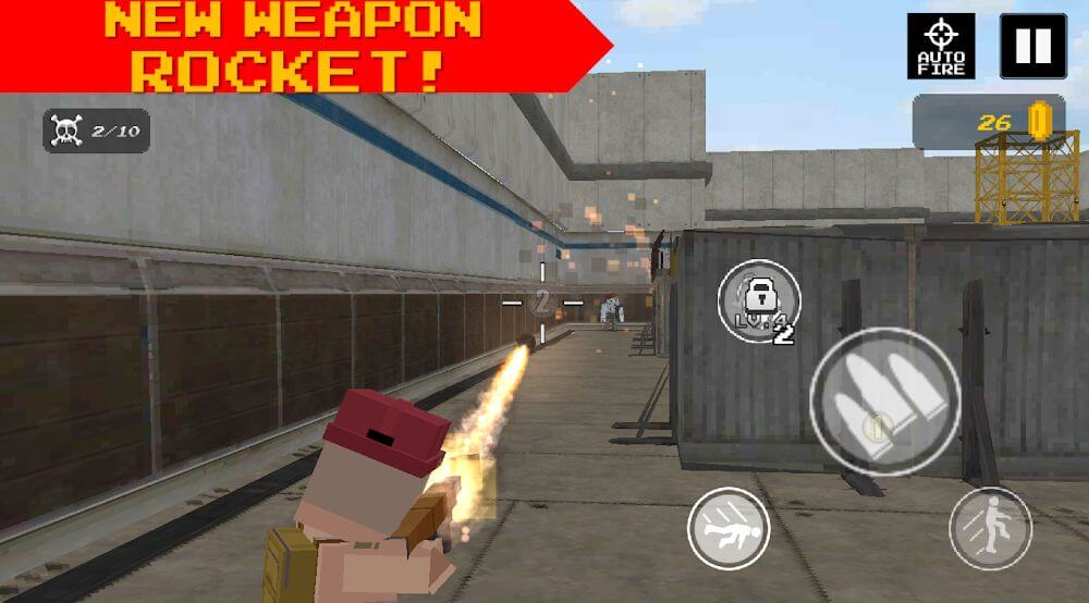 Pixel Z Hunter 3D screenshot 2