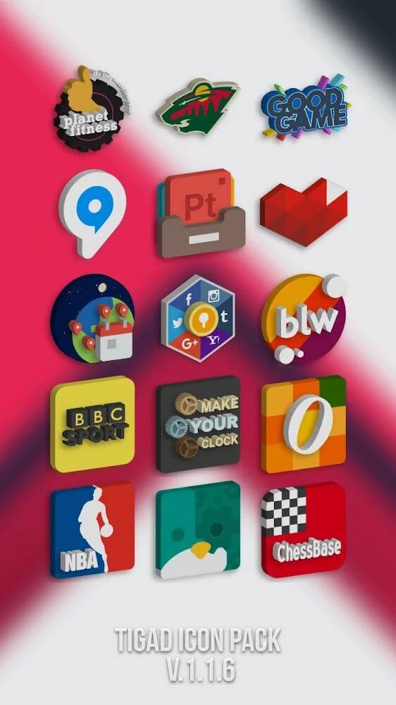 Tigad Pro Icon Pack screenshot 7