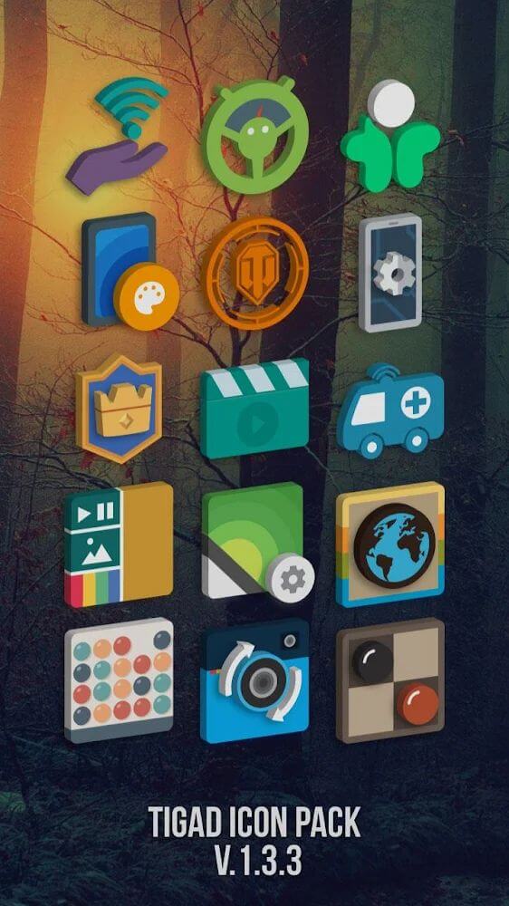 Tigad Pro Icon Pack screenshot 2