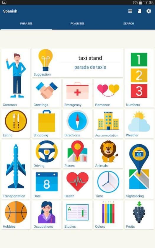 Travel Phrasebook screenshot 7