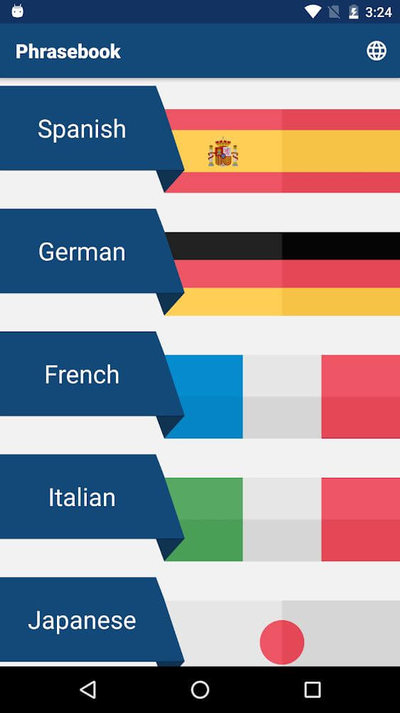 Travel Phrasebook screenshot 2