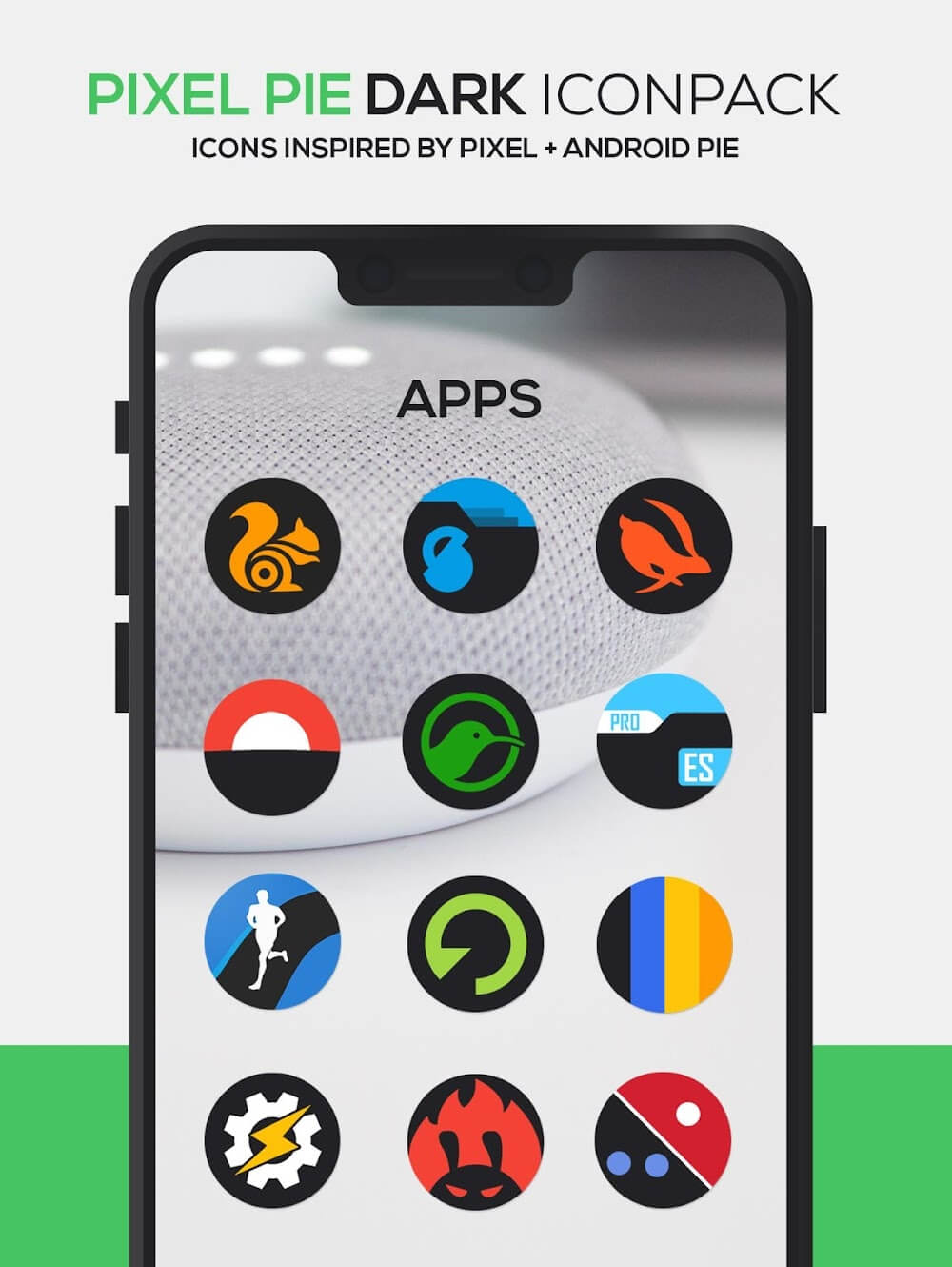 Pixel DARK Icon Pack screenshot 6