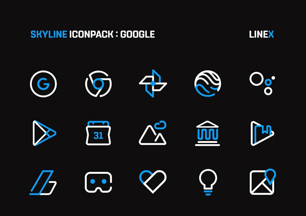 SkyLine Icon Pack screenshot 5