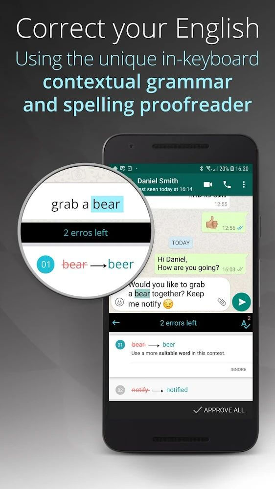 Ginger Keyboard screenshot 3