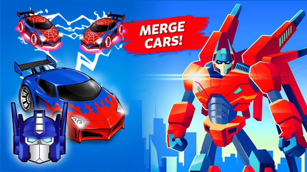 Merge Battle Car: Idle Clicker screenshot 2