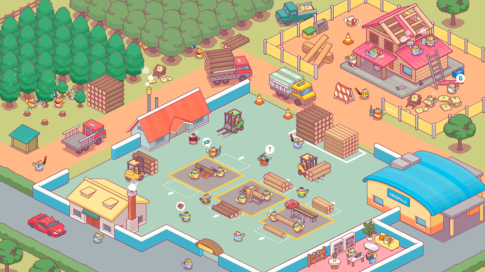 Lumbercat: Cute Idle Tycoon screenshot 7