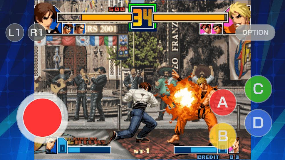 KOF 2001 ACA NEOGEO gameplay screenshot 6