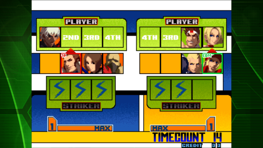KOF 2001 ACA NEOGEO gameplay screenshot 4