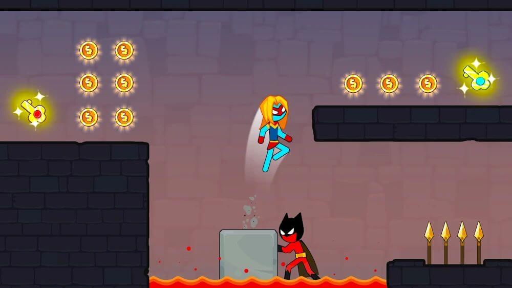 Stickman Red and Blue screenshot 5