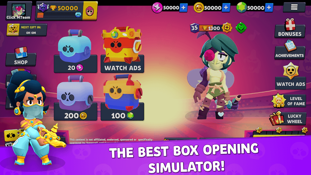 Brawl Box Stars Simulator screenshot 2