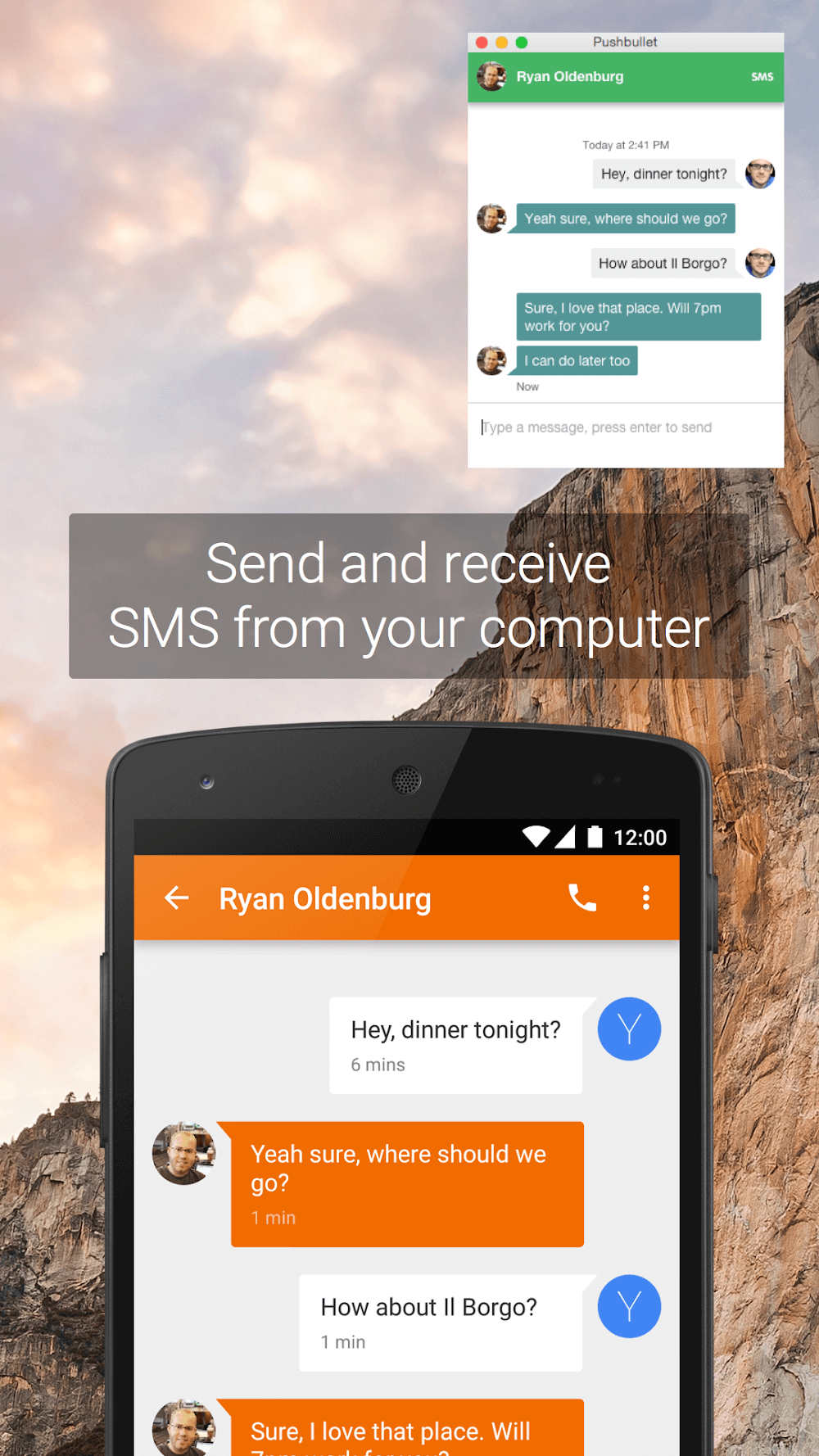 Pushbullet screenshot 3