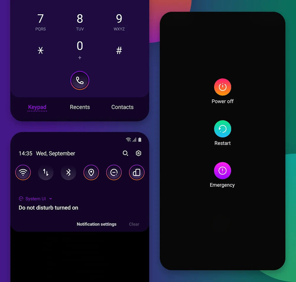 Liv Dark - Substratum Theme screenshot 2