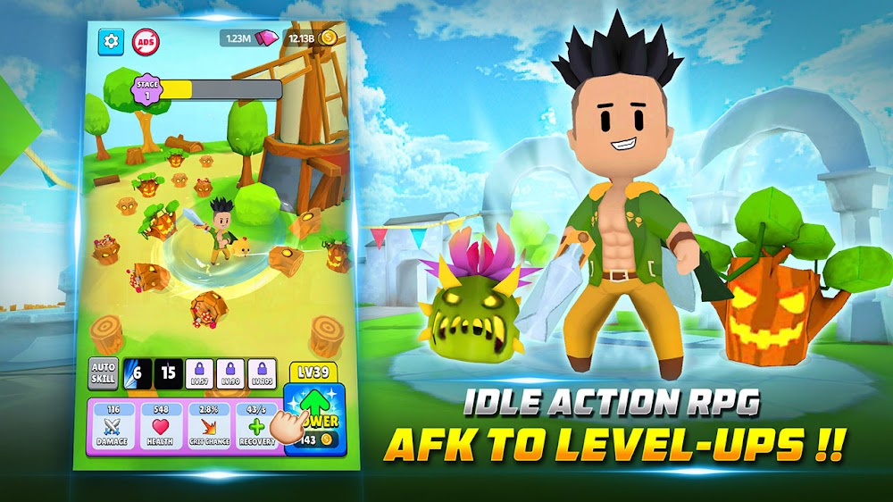 Heroes Adventure: Idle RPG screenshot 2