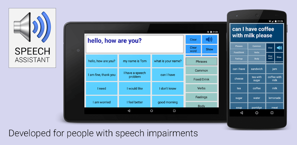 Speech Assistant AAC screenshot 1