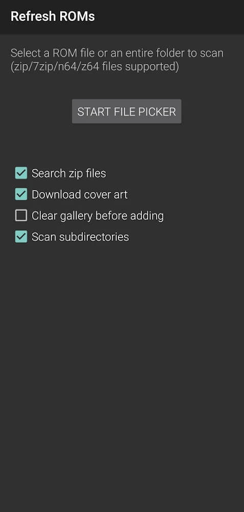 M64Plus FZ Pro Emulator screenshot 6