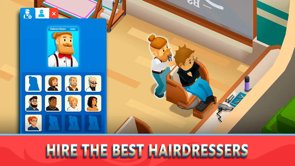 Idle Barber Shop Tycoon screenshot 3