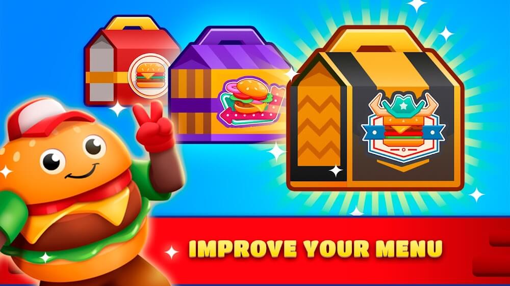 Idle Burger Empire Tycoon screenshot 3