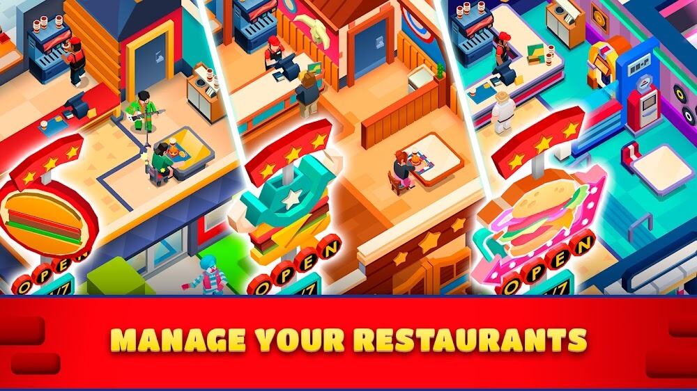 Idle Burger Empire Tycoon screenshot 6