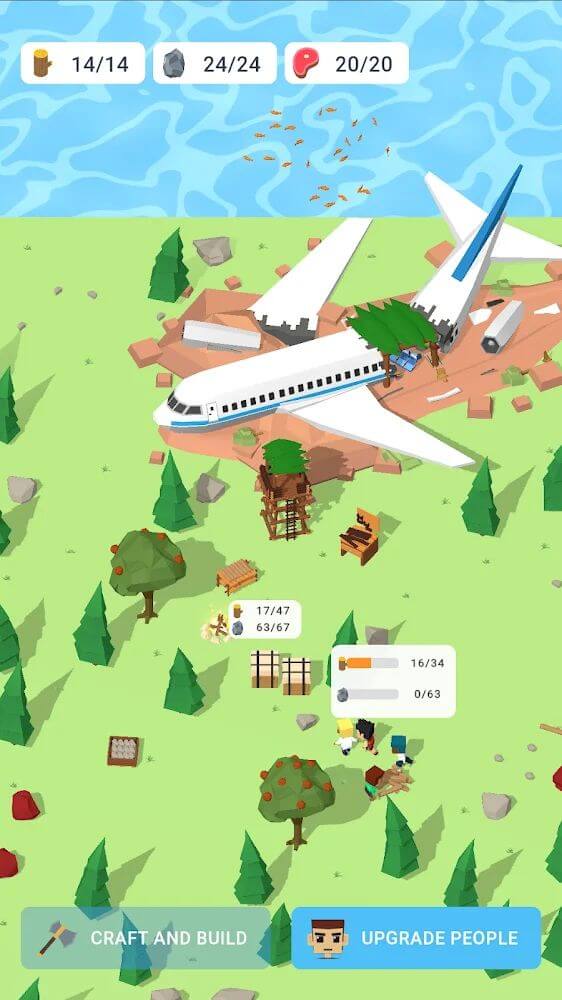 Isle Builder: Click to Survive screenshot 4