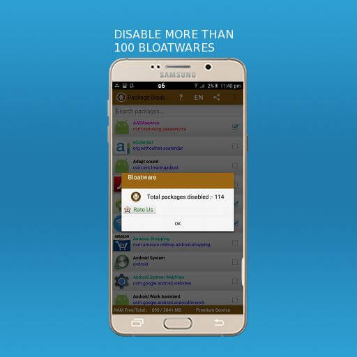 Package Disabler Pro screenshot 4