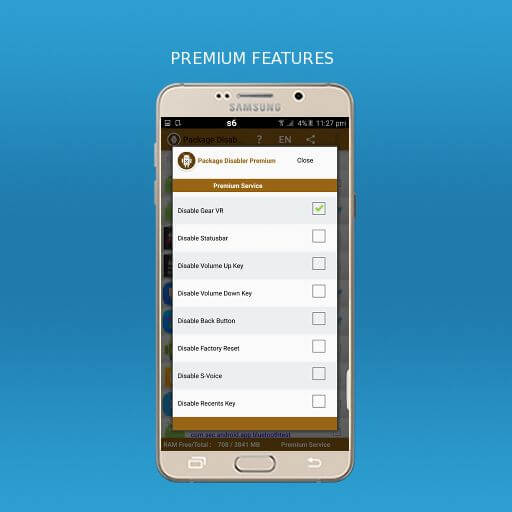Package Disabler Pro screenshot 2