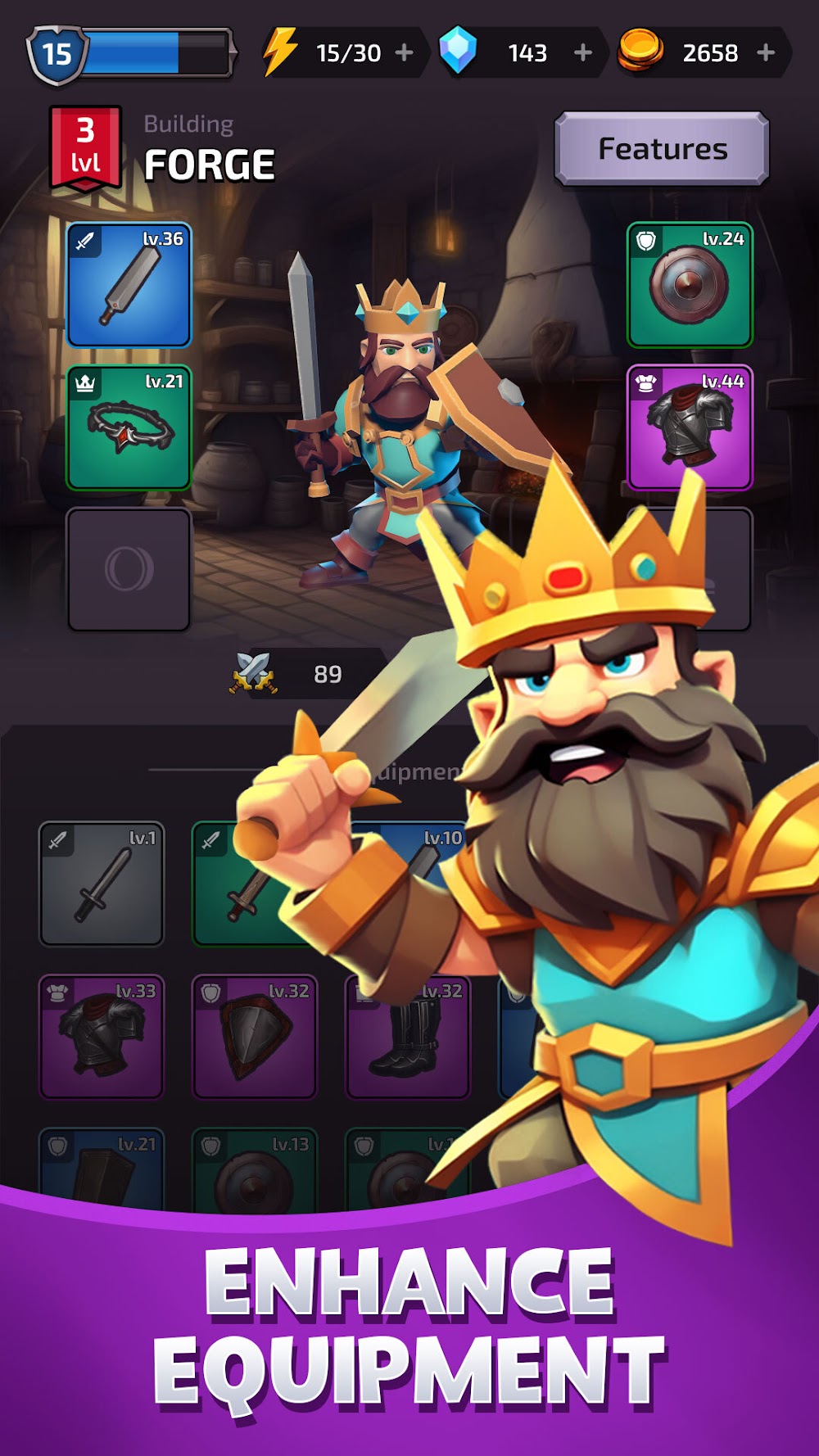 Royal Survivor: Heroes Battle screenshot 5