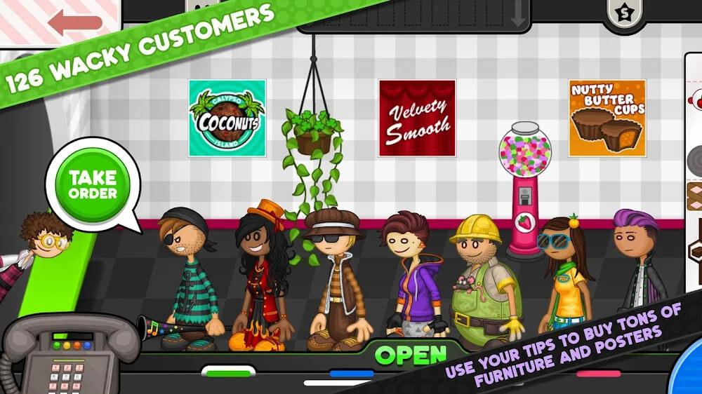 Papa's Bakeria To Go! screenshot 2