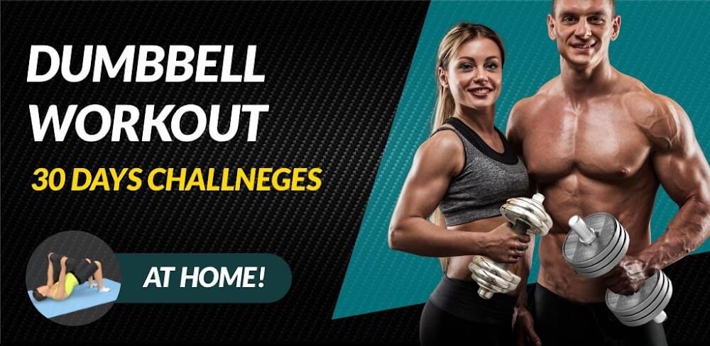 Dumbbell Workout at Home screenshot 1