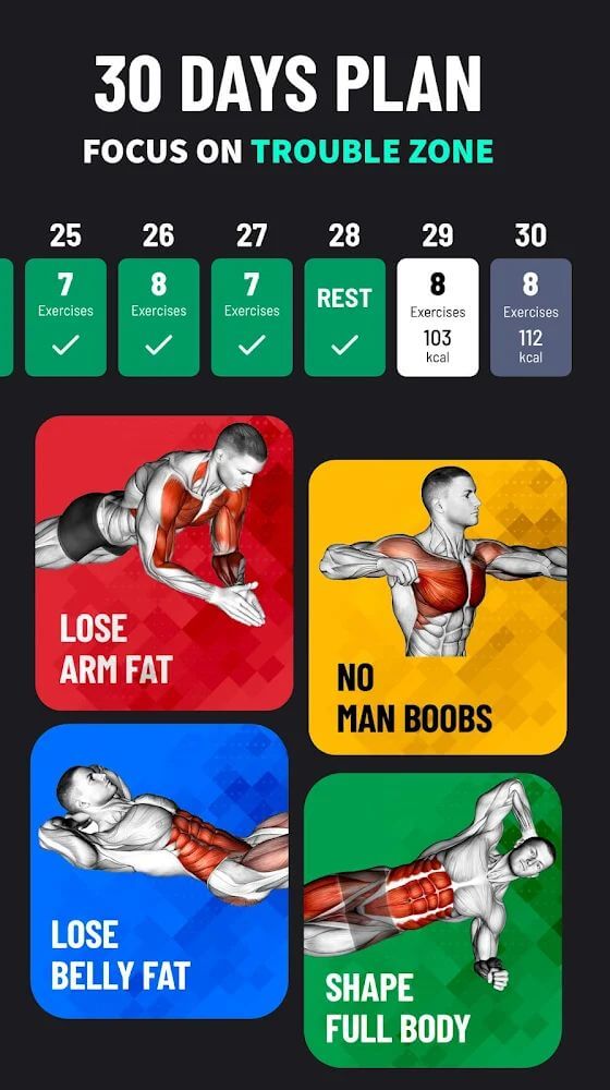 Lose Weight App for Men screenshot 3