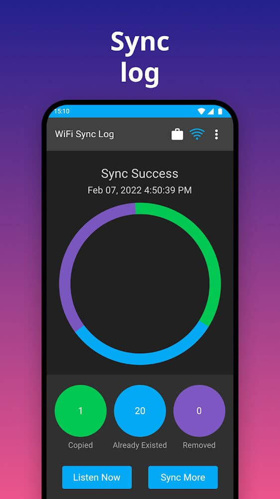 iSyncr: iTunes to Android screenshot 6