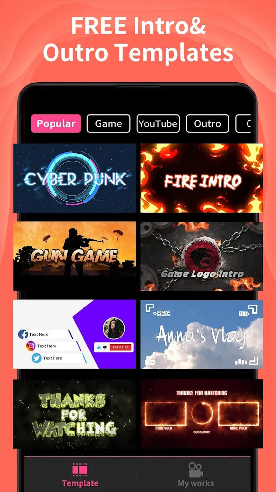 Intro Maker screenshot 2