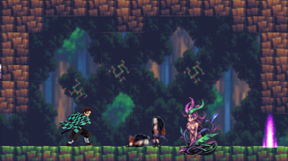 Tanjiro Game: Pixel Adventure screenshot 4