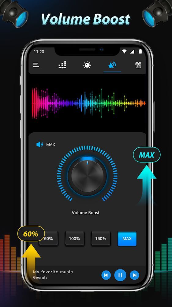 Equalizer & Bass Booster Pro screenshot 3